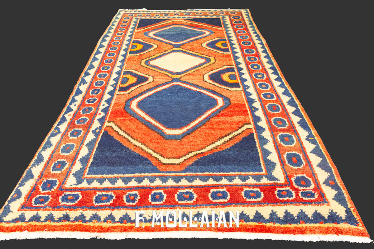 Tapis Tribaux Conception Géométrique Bakhtiari Gabbeh n°:710153
